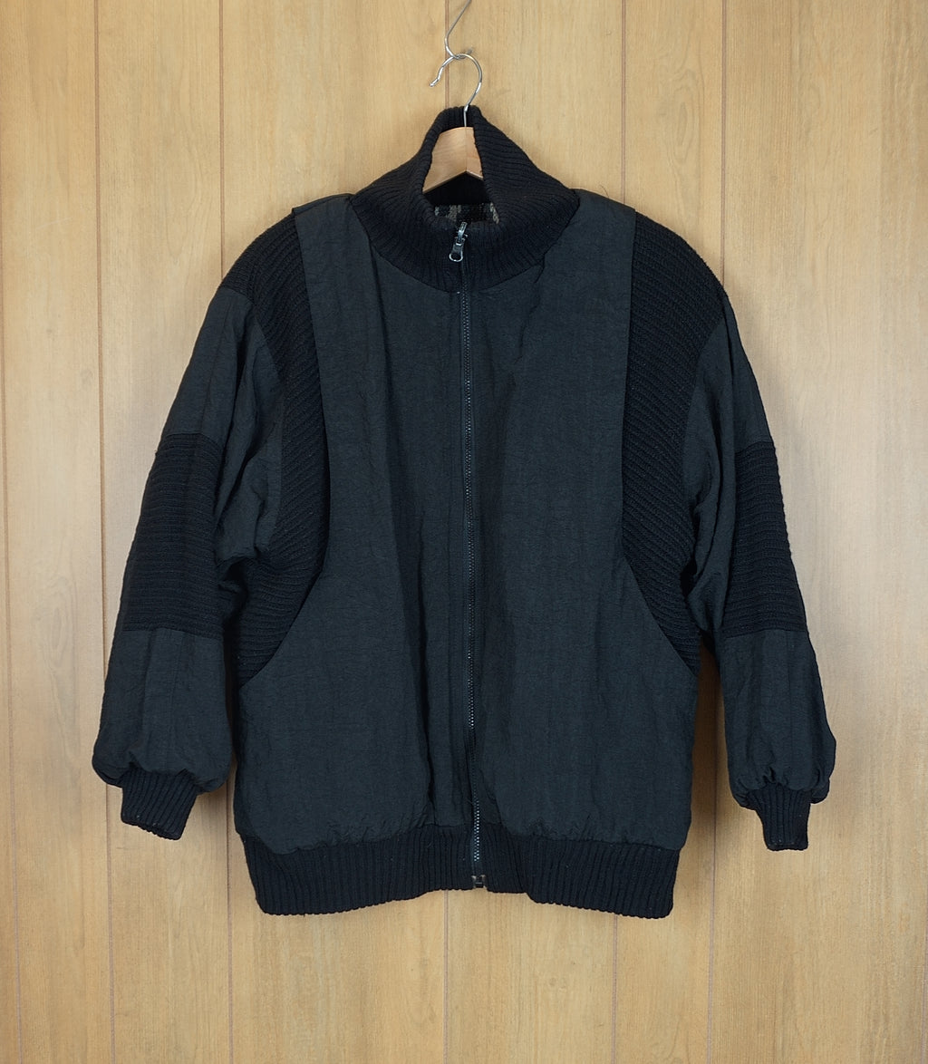 1990's Reversible Sweater Track Jacket