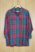 Lizwear Oversized Flannel Shirt