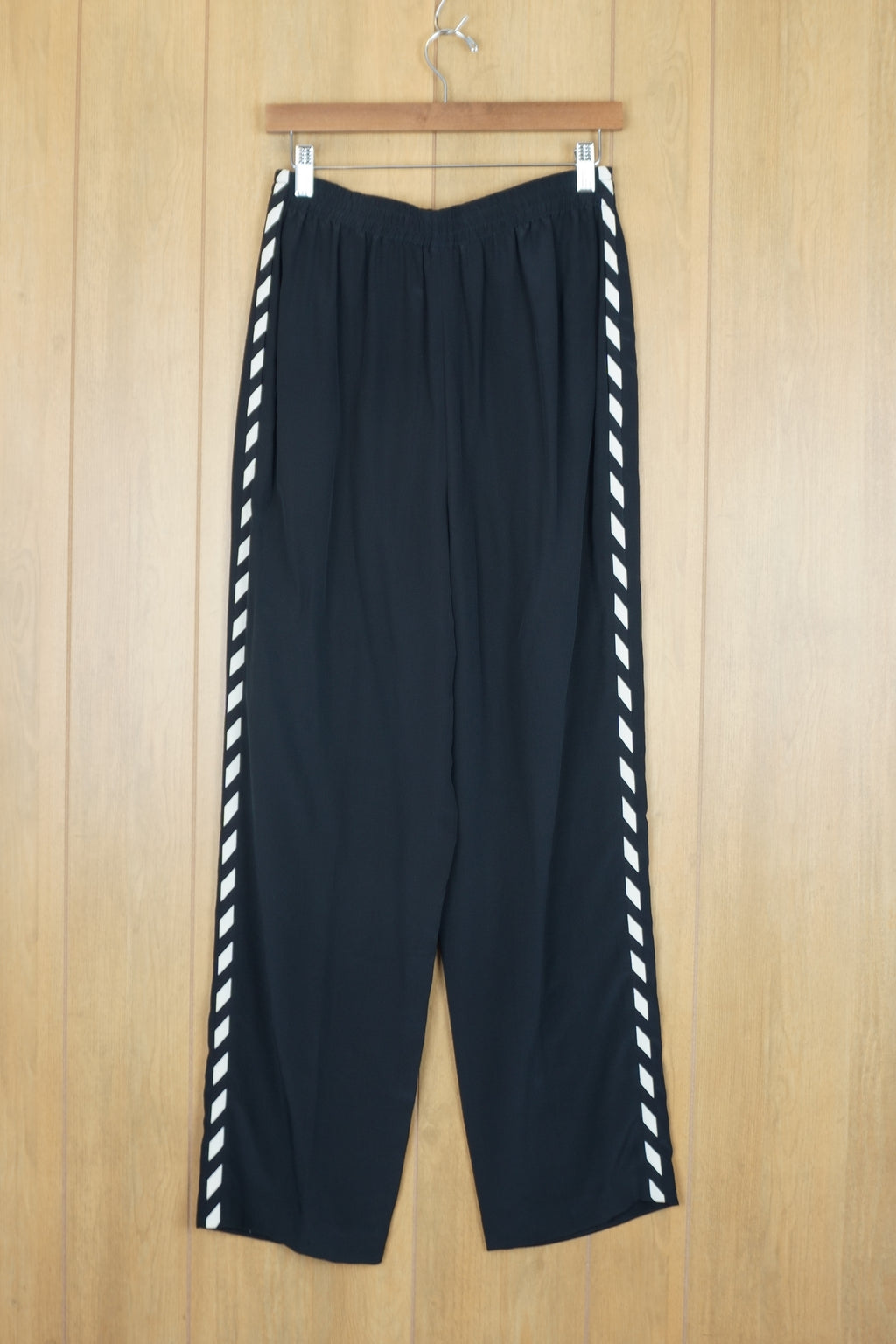 Vintage Bill Blass Dress side stripe silk pants - 10