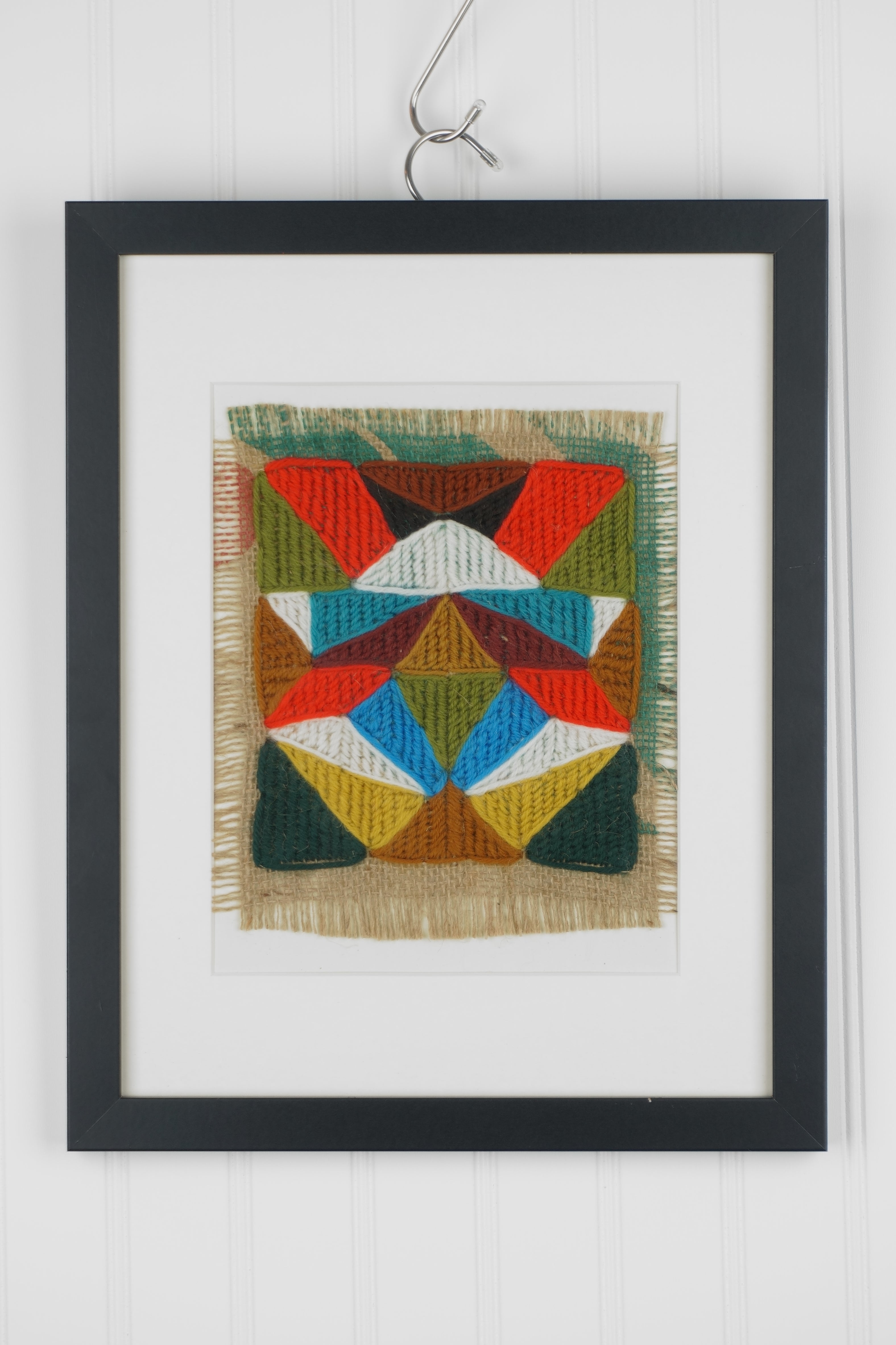 Autumn Forest Geometric Weaving