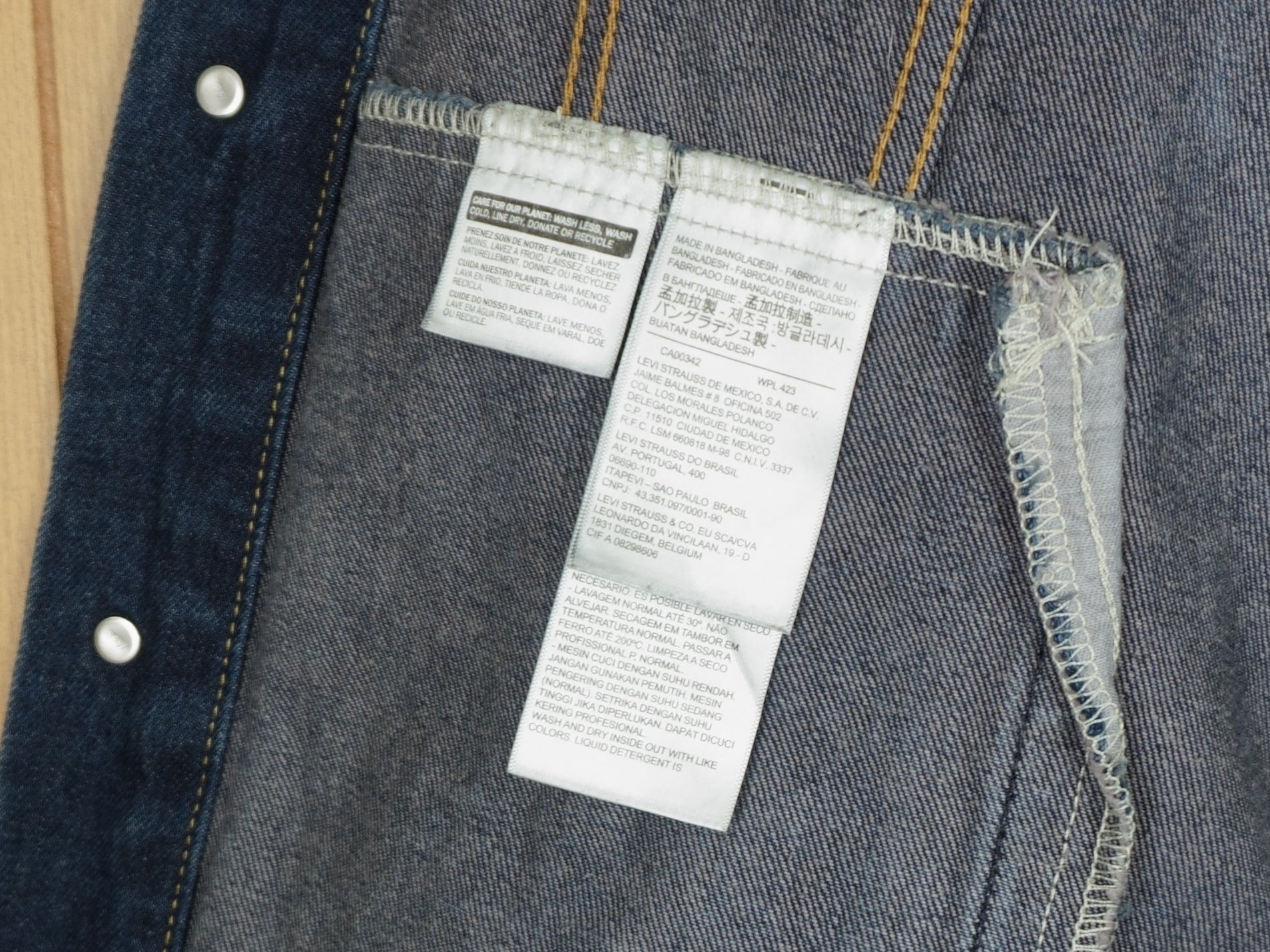 Levi's Dark Wash Denim Jacket