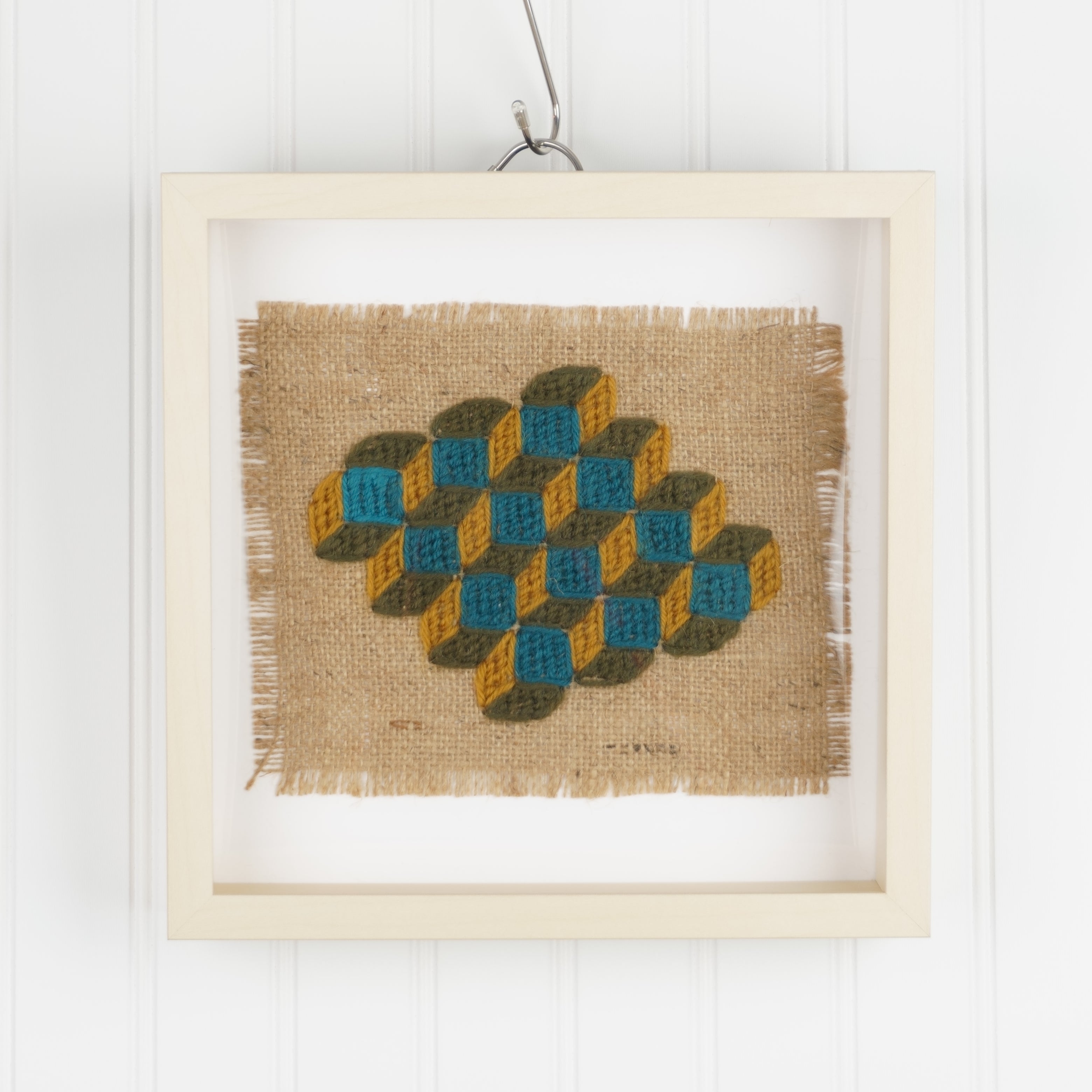 Geometric Illusion Weaving